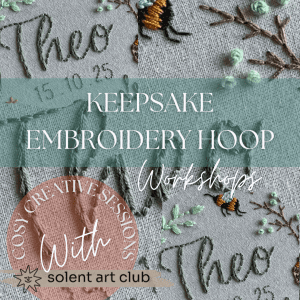 Keepsake Embroidery Hoop
