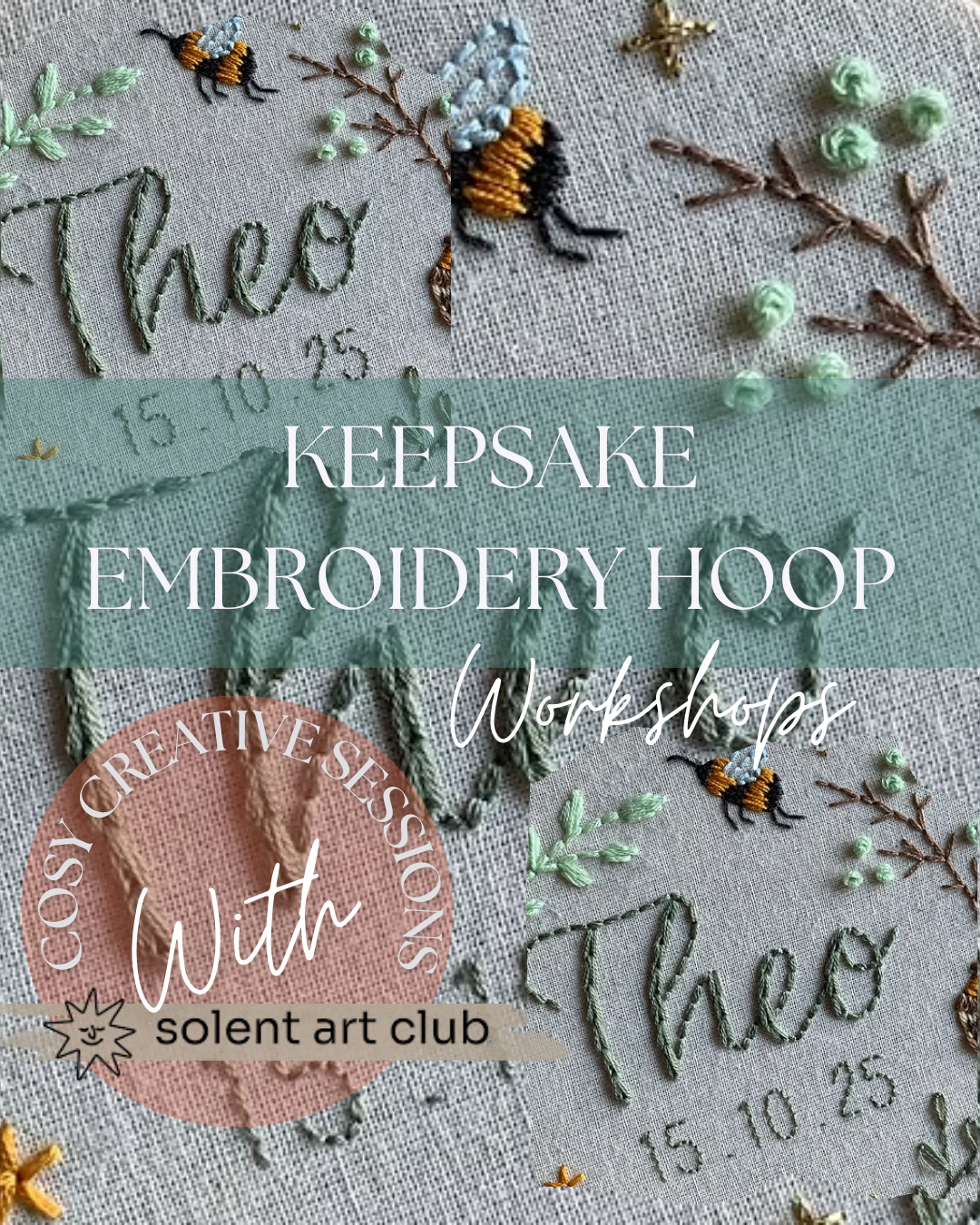 Keepsake Embroidery Hoop